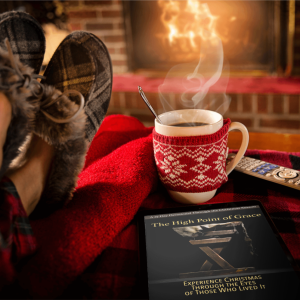 Highpoint Cozy Slippers and Fireplace Mockup